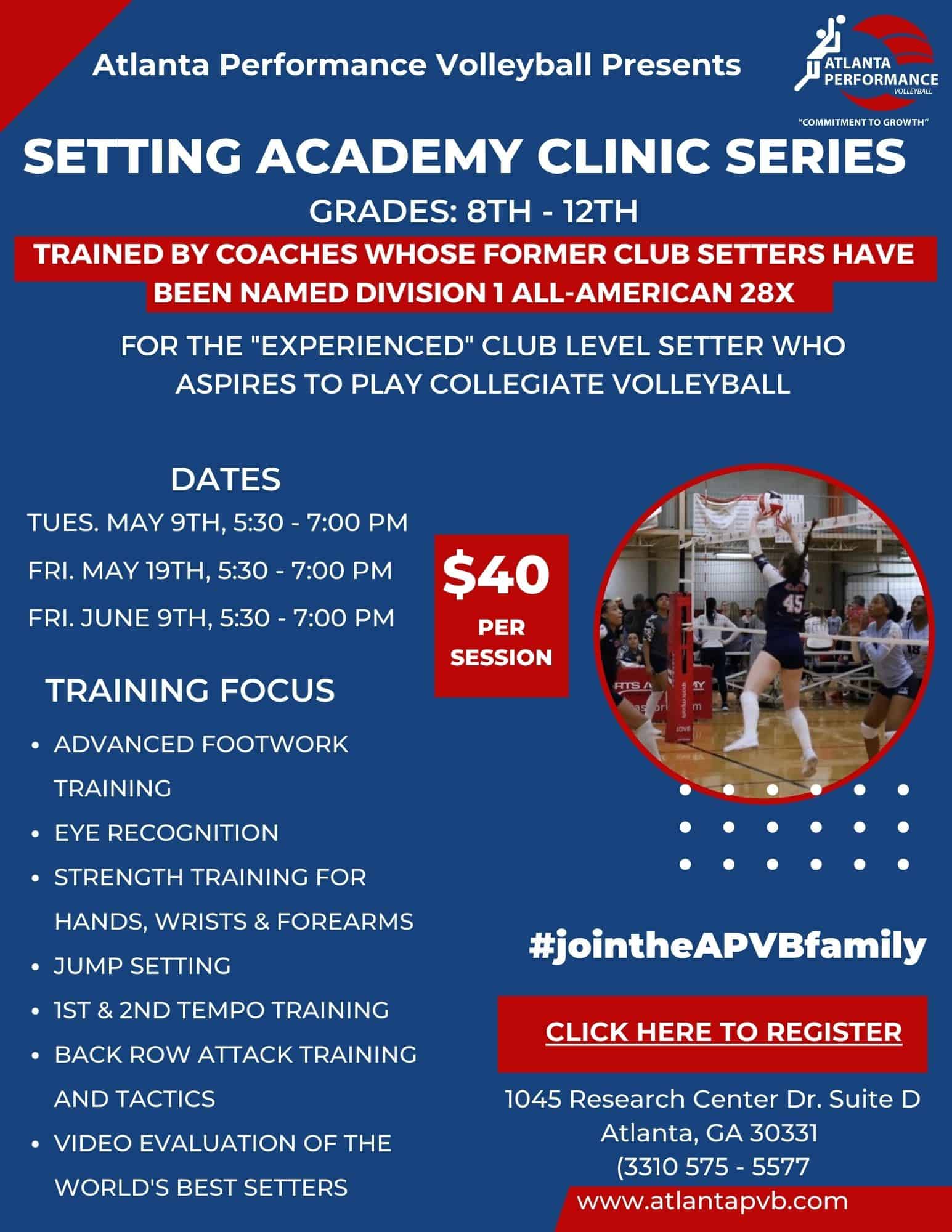 Setting Academy Clinic Series